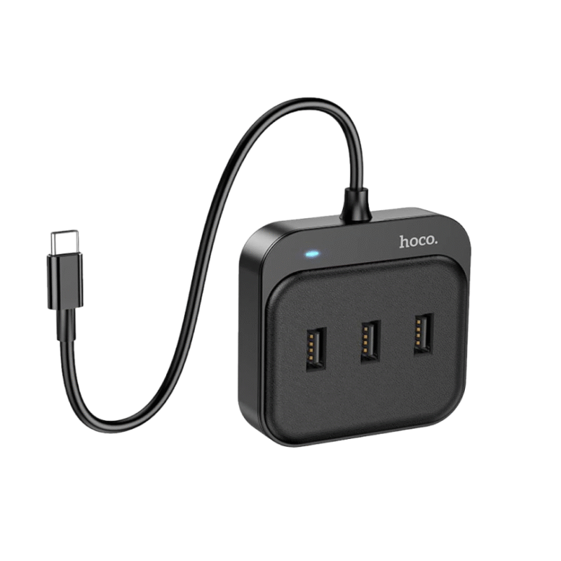 ⁦محول HB37 6 في 1 مع منافذ USB 3.0 وشحن PD 100W | أداء عالي ودقة مذهلة⁩ - الصورة ⁦4⁩