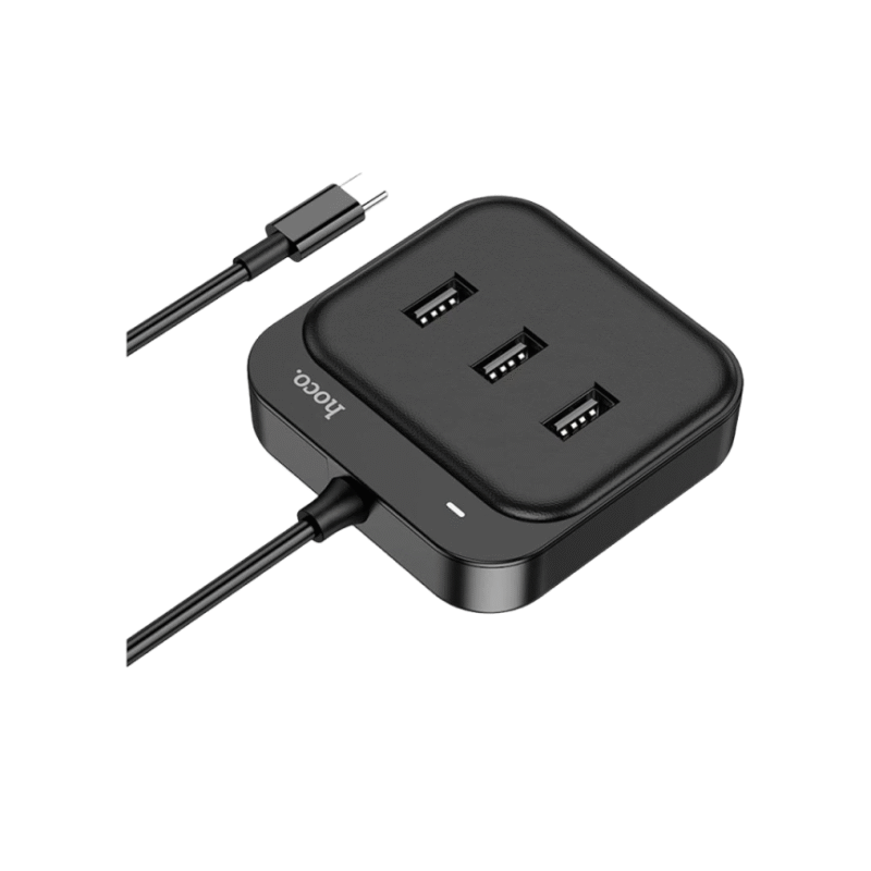 ⁦محول HB37 6 في 1 مع منافذ USB 3.0 وشحن PD 100W | أداء عالي ودقة مذهلة⁩ - الصورة ⁦3⁩